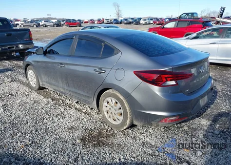2019 Hyundai Elantra Se z USA, uszkodzony, nr VIN 5NPD74LFXKH406989